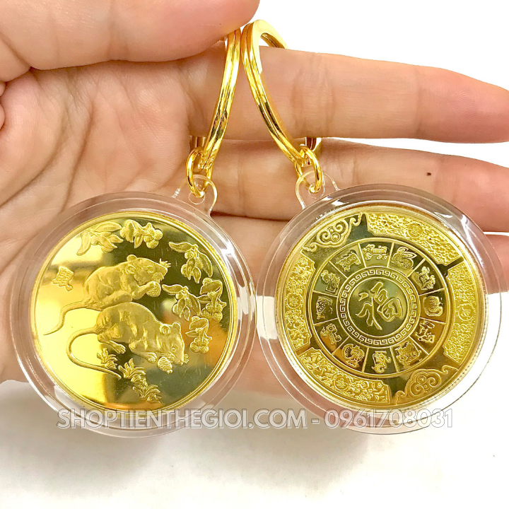 Móc Khóa 12 Con Giáp Tuổi Tý - Chuột 